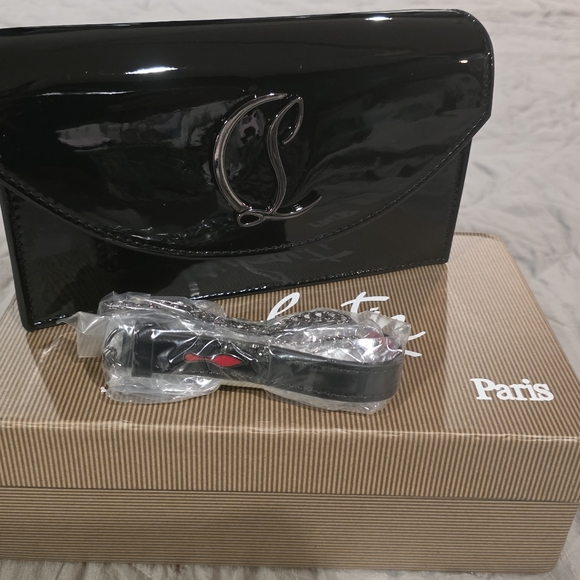 Christian Louboutin Black Patent Leather Mini Bag - Picture 4 of 8